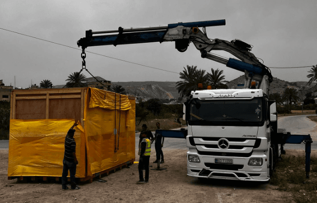 Heavy Equipment Transport Background